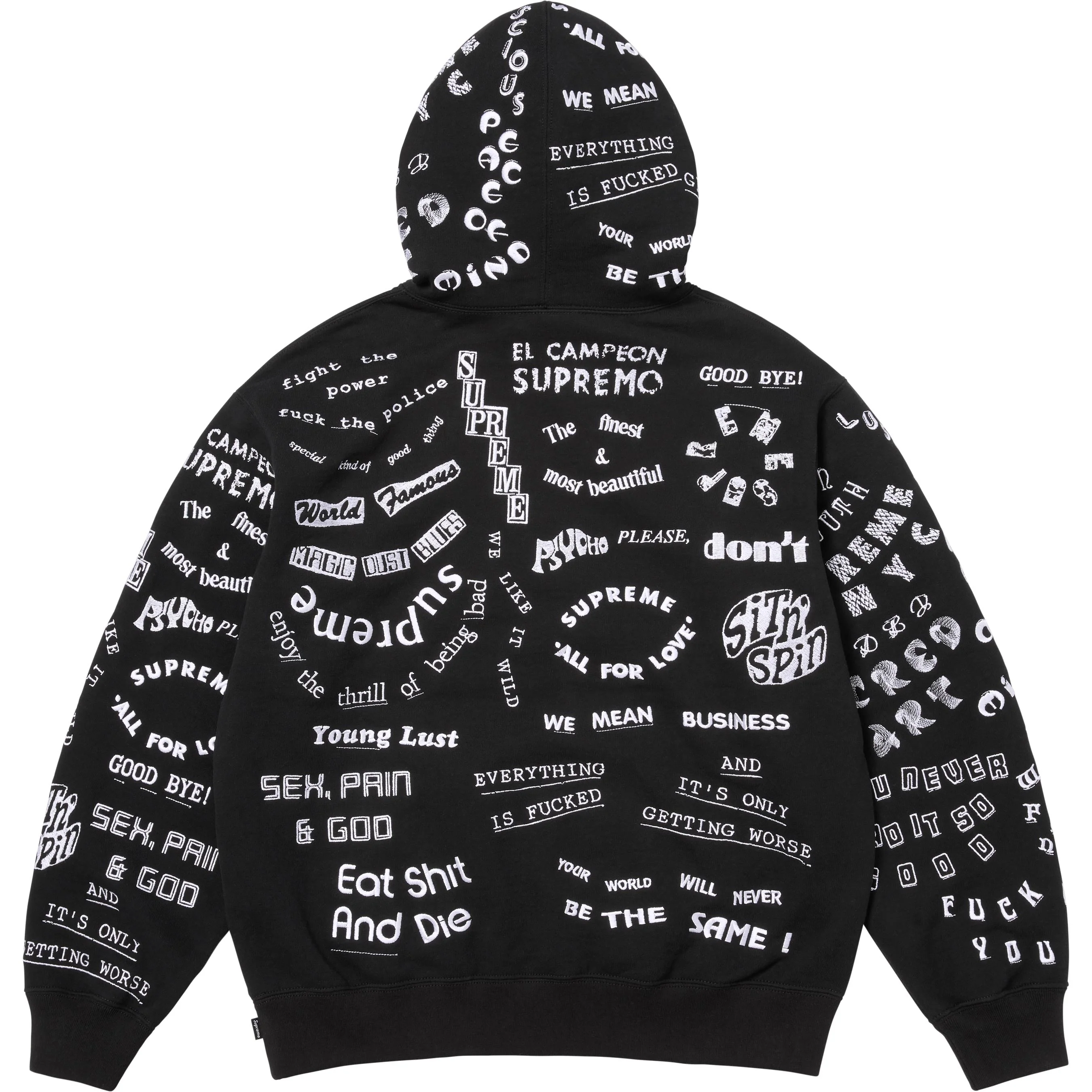 Too Deadly Hooded Sweatshirt view 14